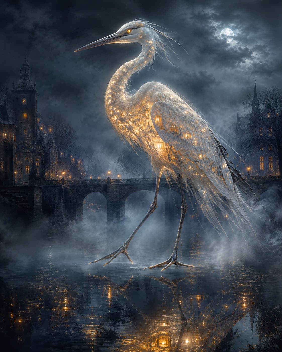The Lantern Heron